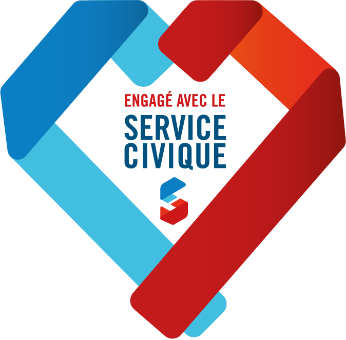 Engagé avec le service civique