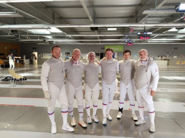 Nos deux équipes sont en piste aux championnats de France vétéran à Strasbourg !